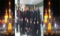 شرکت دانشجویان دانشکده پیراپزشکی در اردوی زیارتی، فرهنگی مشهد مقدس