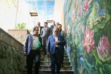 بازدید رییس دانشگاه از دانشکده پیراپزشکی